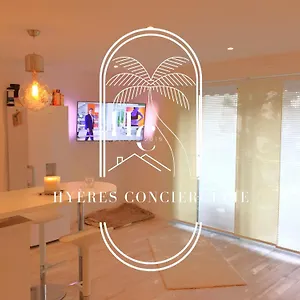 Appartement T2 Cocconing- Clim Pk Wifi- Costebelle-5min By Hc, Hyères